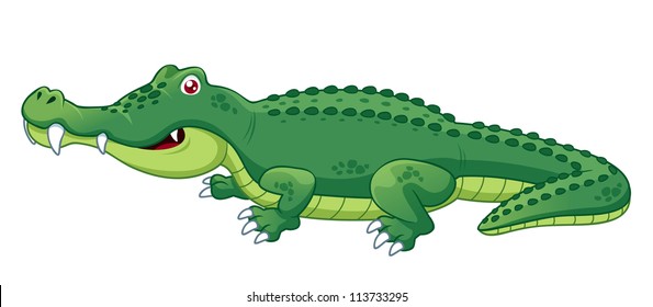 Detail Crocodile Vector Nomer 51