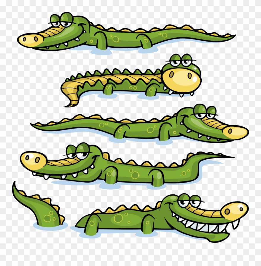 Detail Crocodiles Clipart Nomer 16