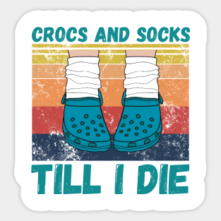 Detail Crocs And Socks Sticker Nomer 42