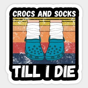 Detail Crocs And Socks Sticker Nomer 45