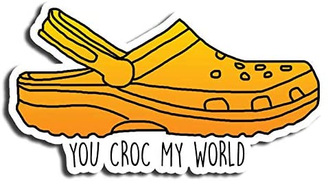 Detail Crocs And Socks Sticker Nomer 47