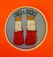 Detail Crocs And Socks Sticker Nomer 50