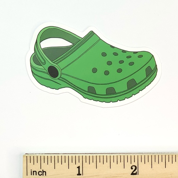Detail Crocs And Socks Sticker Nomer 52