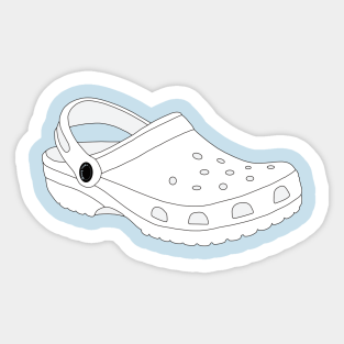 Detail Crocs And Socks Sticker Nomer 59