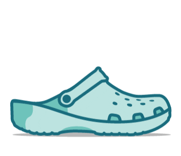 Detail Crocs And Socks Sticker Nomer 60