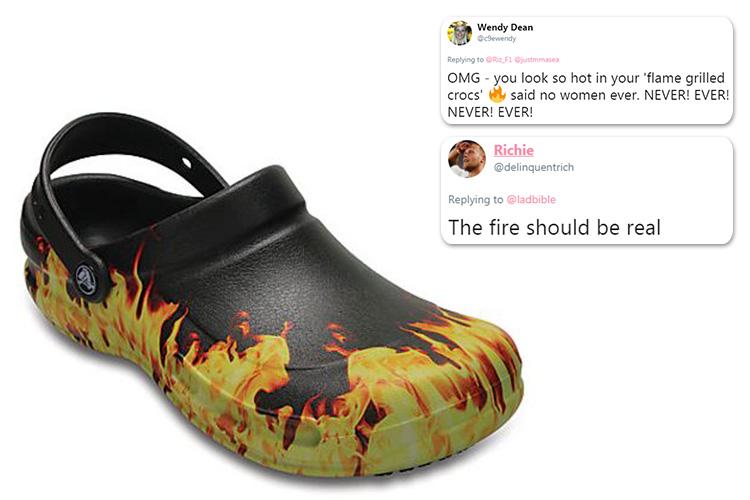 Detail Crocs Flame Nomer 7
