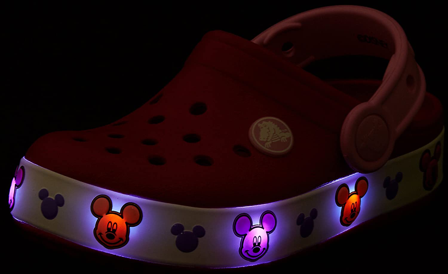 Detail Crocs Mickey Mouse Light Up Nomer 14