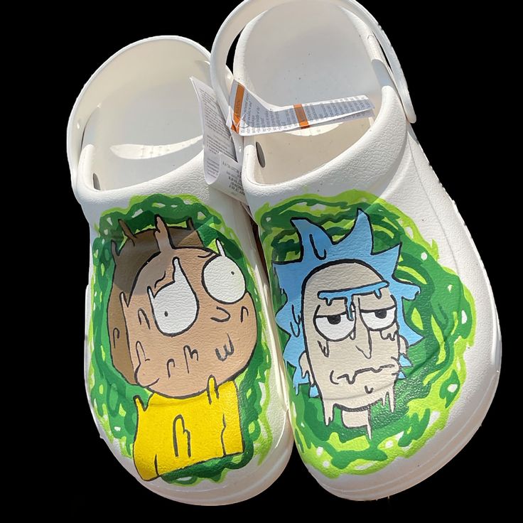 Detail Crocs Rick And Morty Nomer 5