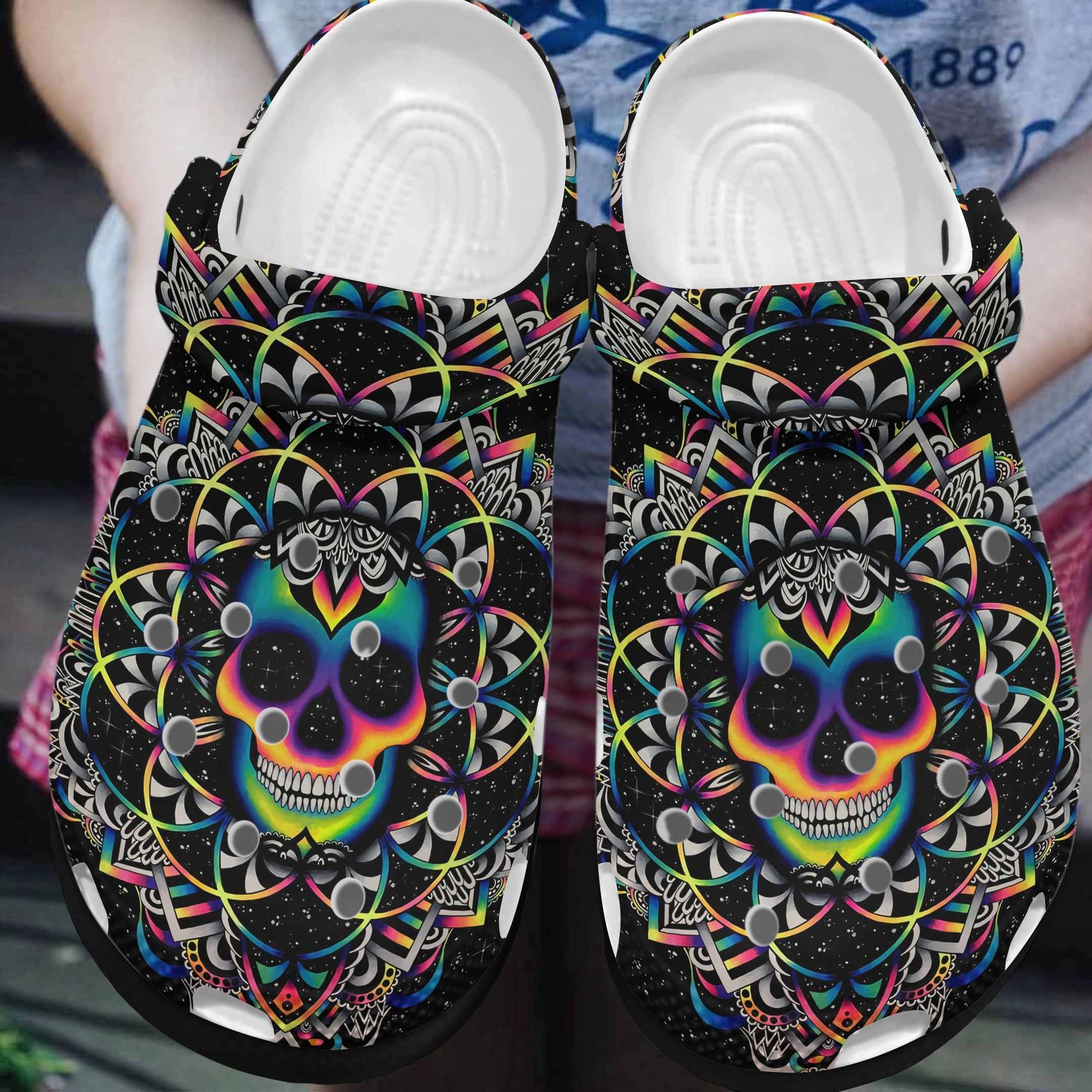 Detail Crocs Sugar Skull Nomer 14