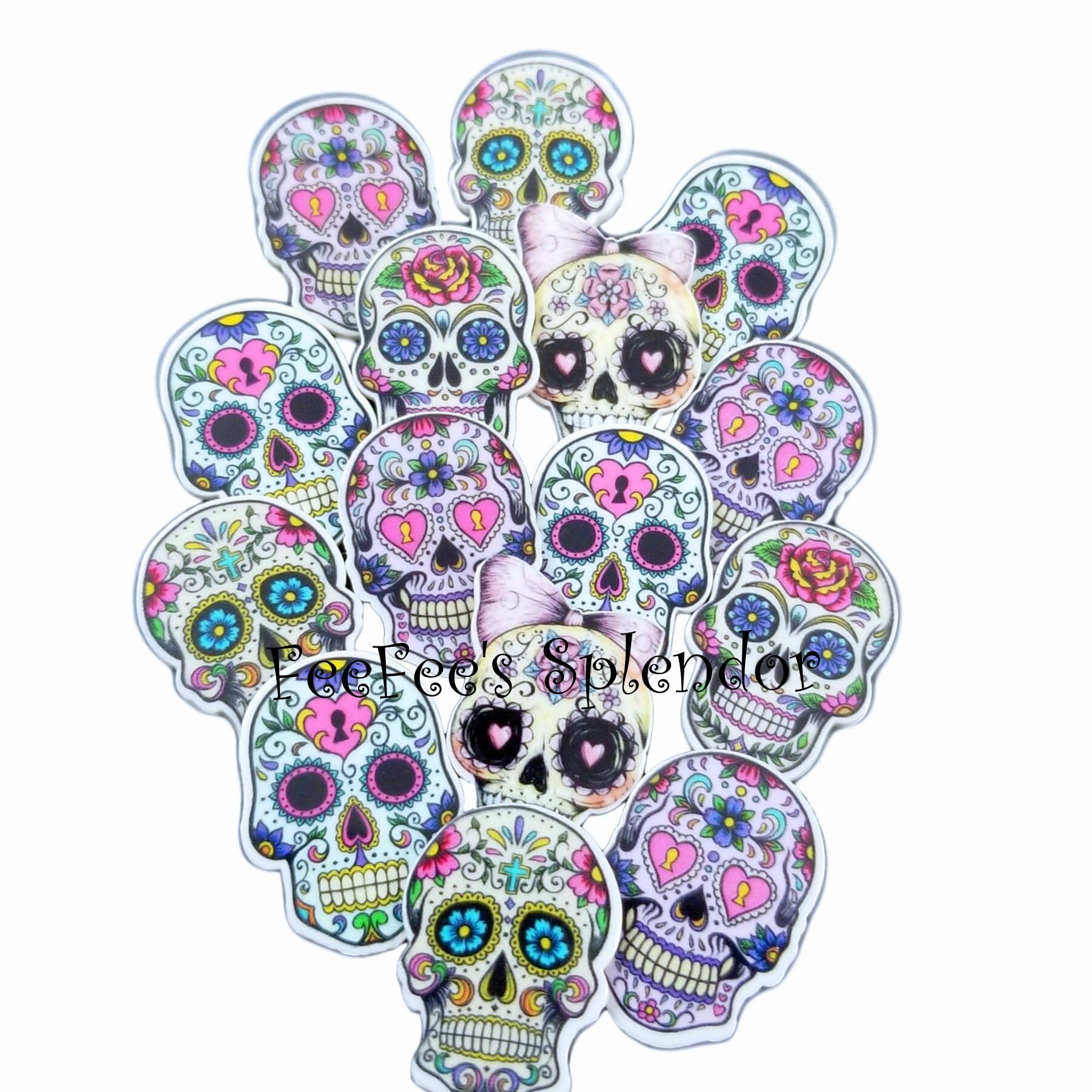 Detail Crocs Sugar Skull Nomer 17