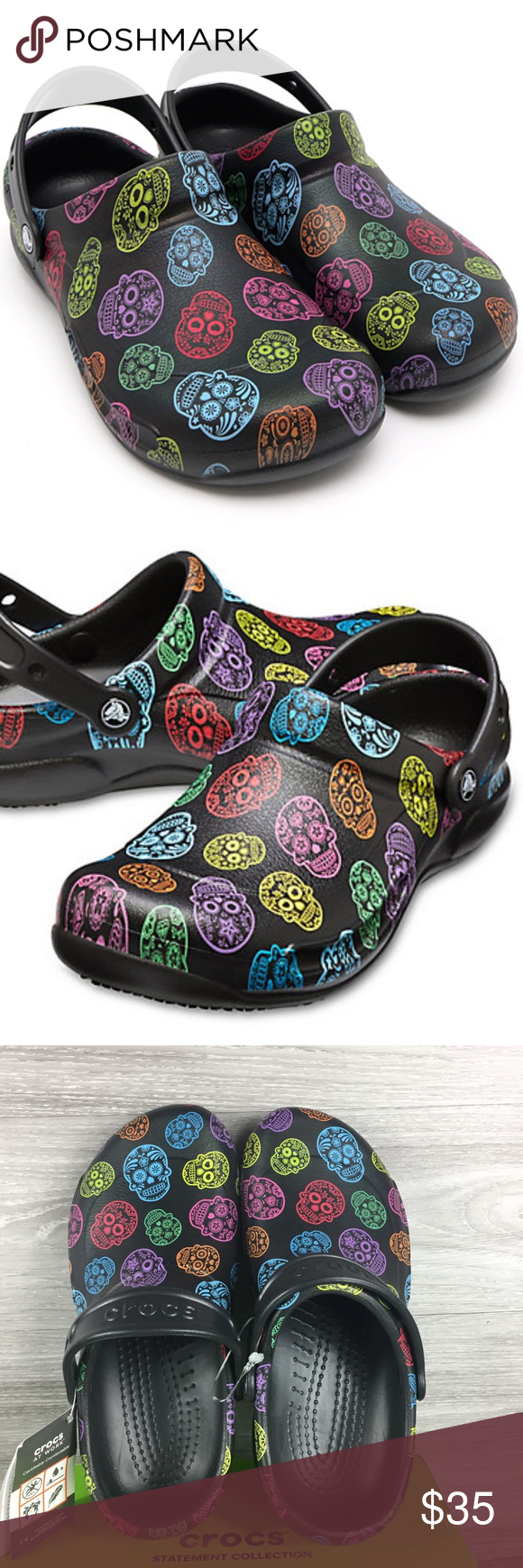 Detail Crocs Sugar Skull Nomer 3