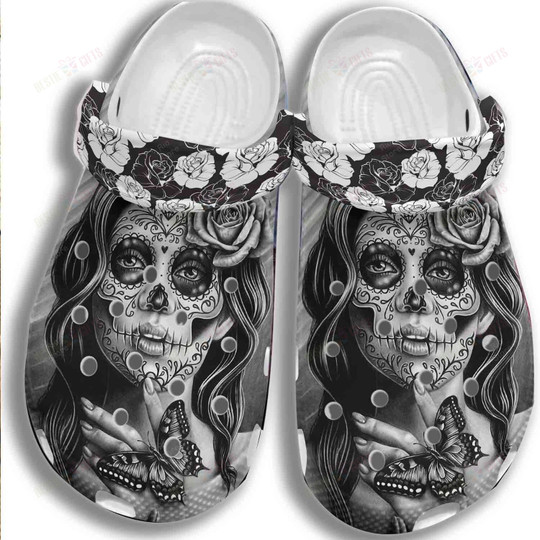 Detail Crocs Sugar Skull Nomer 40