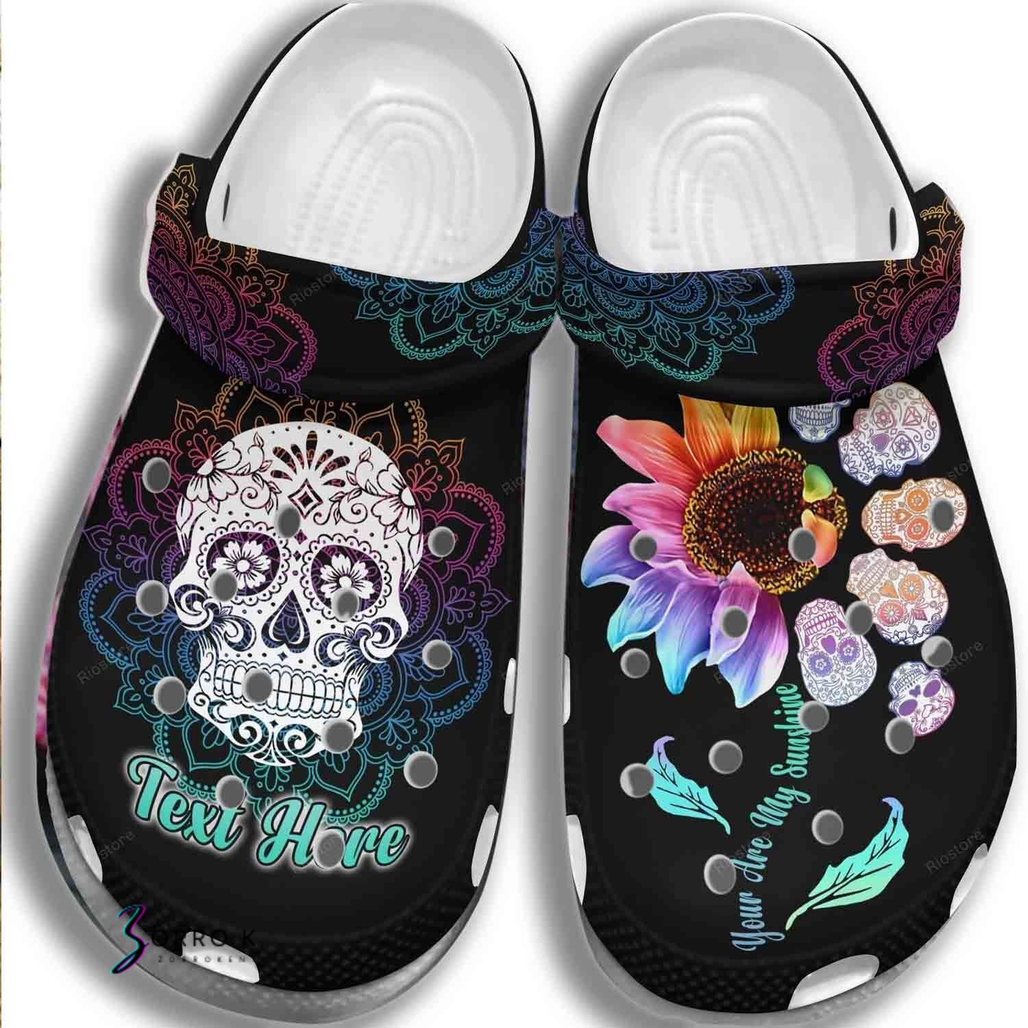 Detail Crocs Sugar Skull Nomer 46