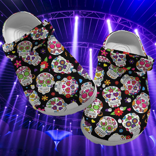 Detail Crocs Sugar Skull Nomer 7