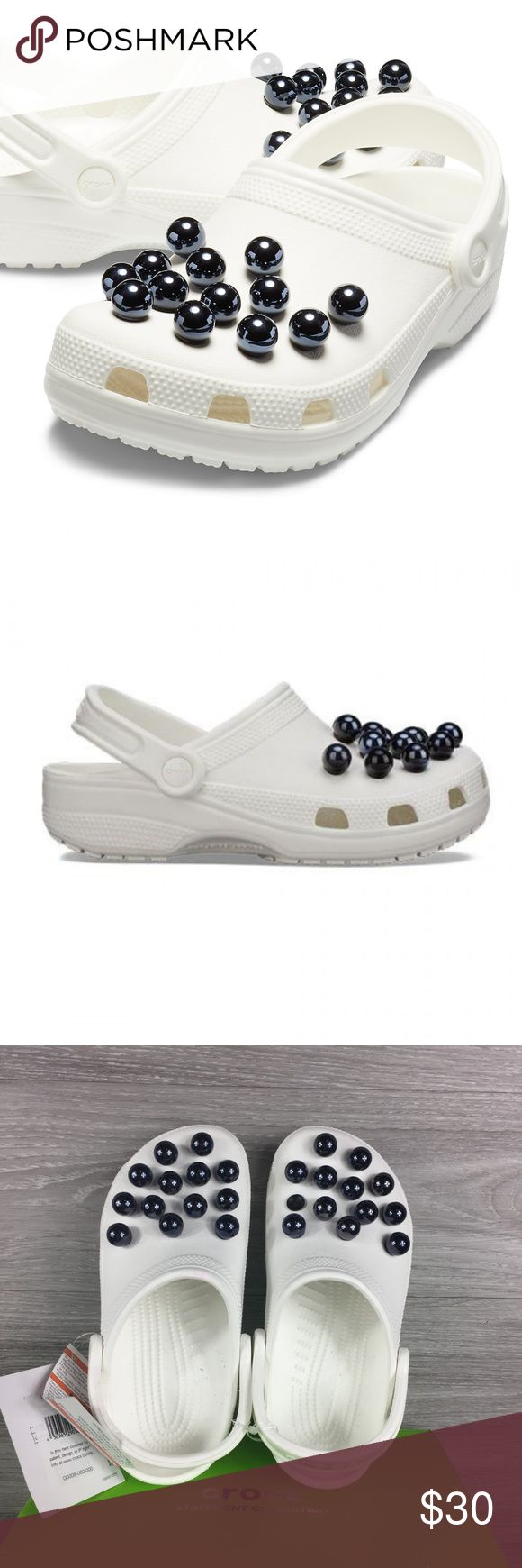Detail Crocs With Pearls Nomer 41