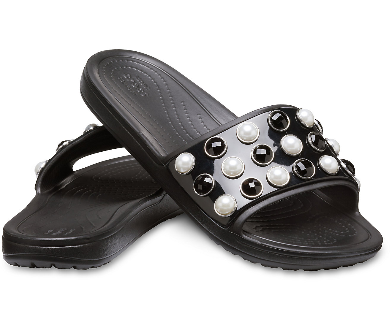 Detail Crocs With Pearls Nomer 10