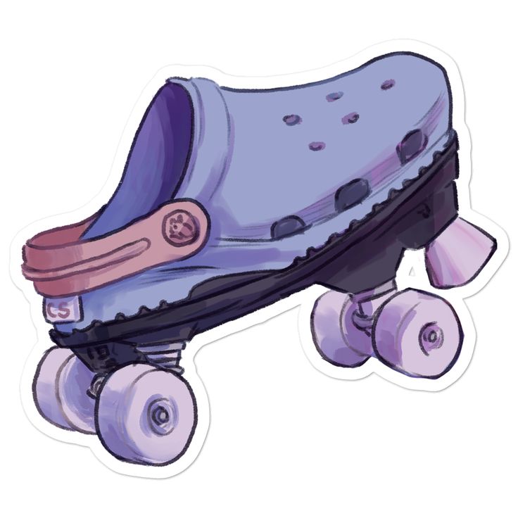 Detail Crocs With Roller Skates Nomer 35