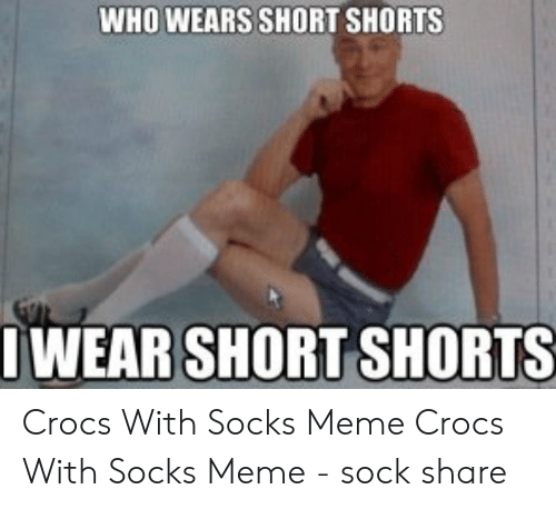 Detail Crocs With Socks Meme Nomer 29