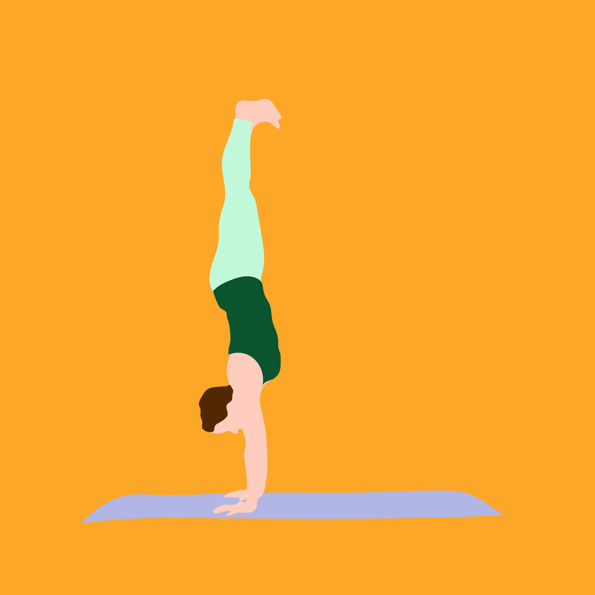 Detail Handstand Zeichnung Nomer 4