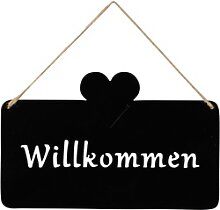 Detail Willkommen Schild Metall Nomer 11