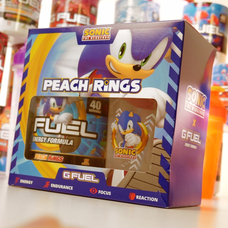 Detail G Fuel Sonic Peach Rings Nomer 45