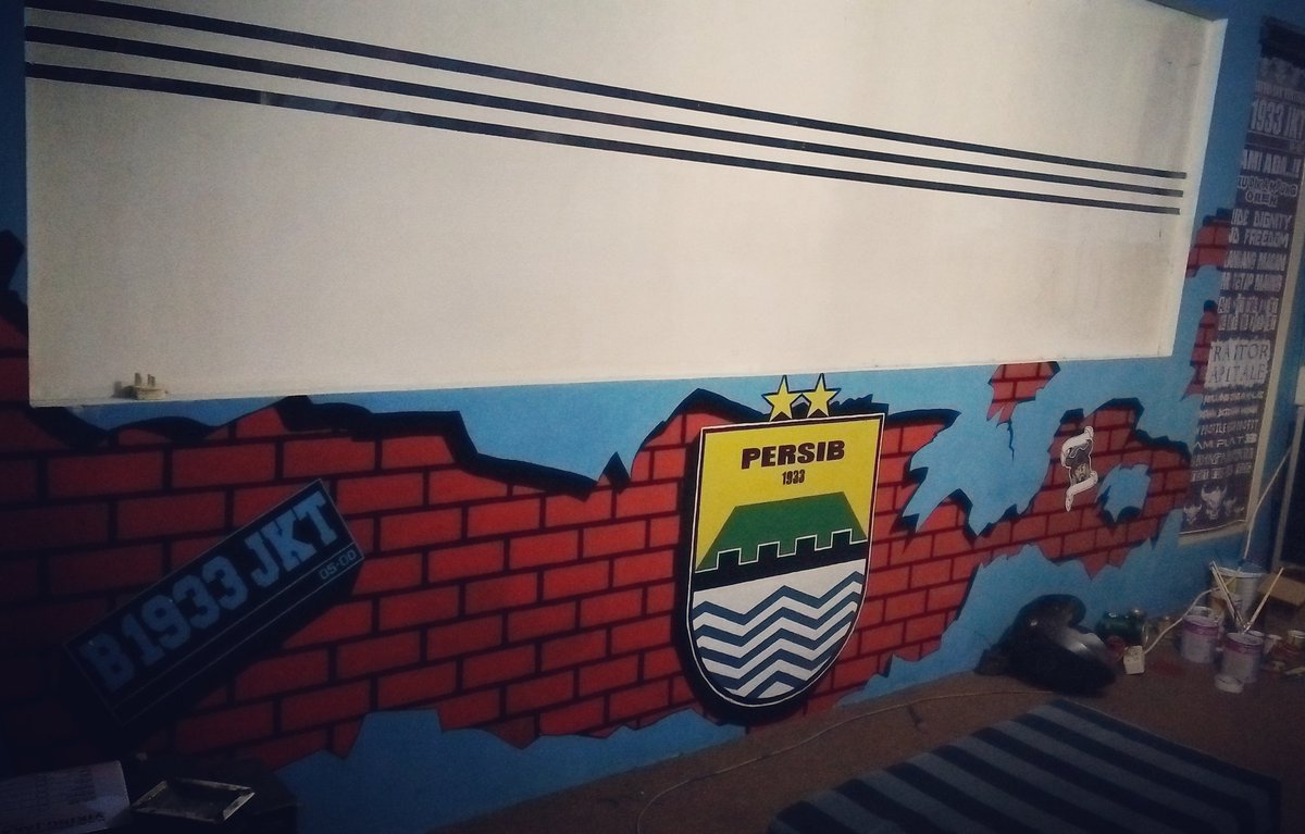 Detail Gambar Persib Di Tembok Kamar Nomer 6