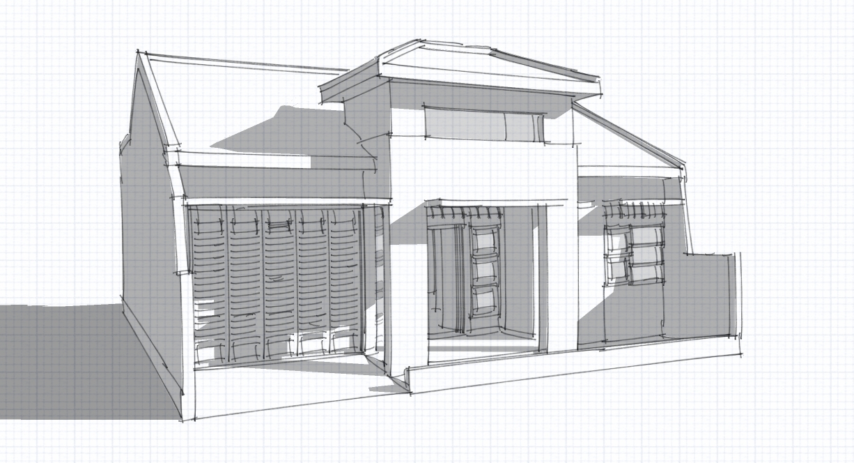 Detail Gambar Perspektif 3d Rumah Nomer 16