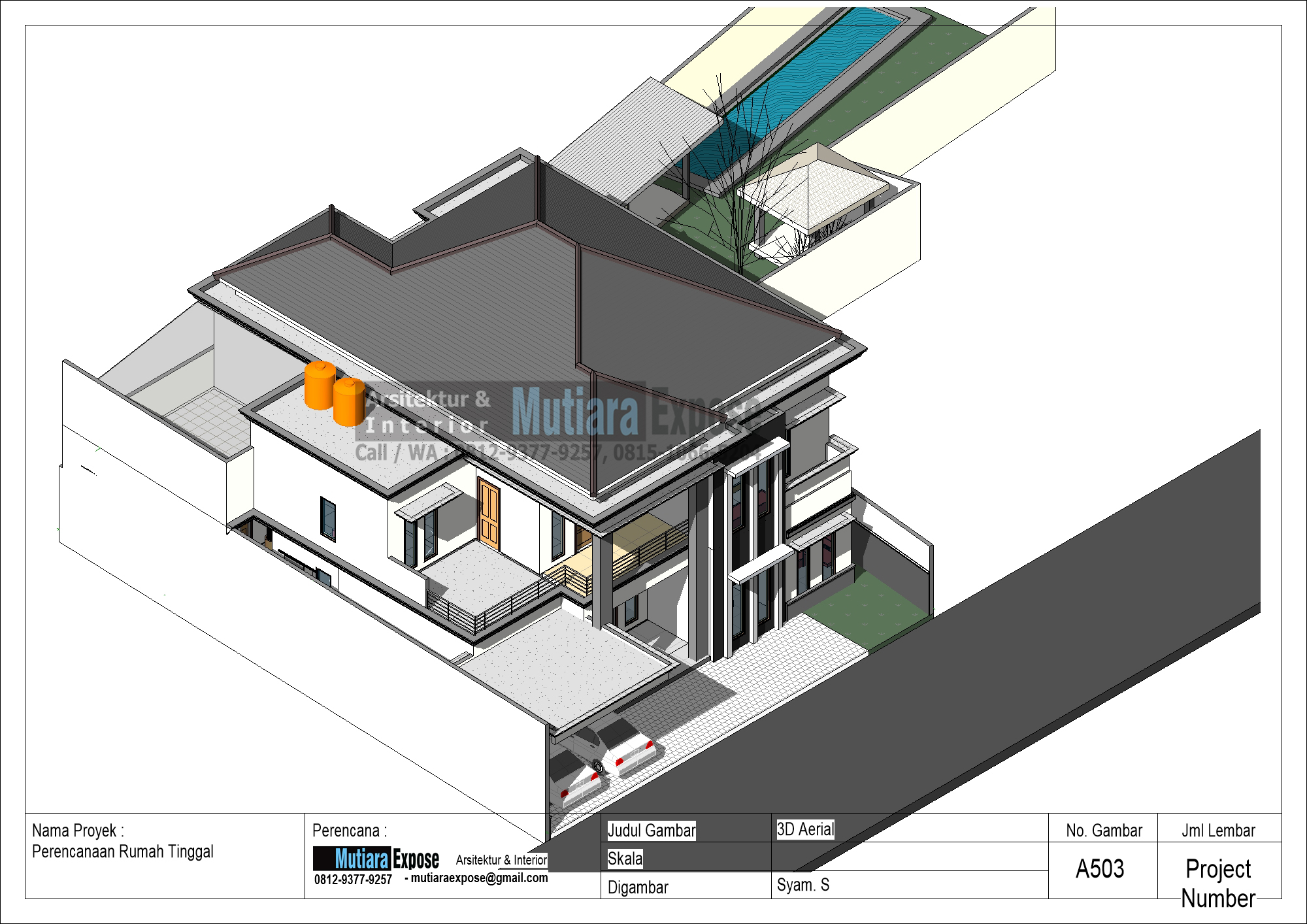 Detail Gambar Perspektif 3d Rumah Nomer 20