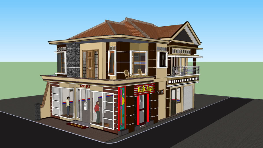 Detail Gambar Perspektif 3d Rumah Nomer 25