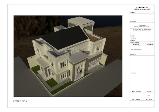 Detail Gambar Perspektif 3d Rumah Nomer 41