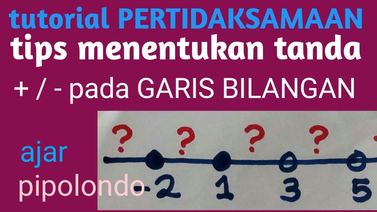 Detail Gambar Pertidaksamaan Berikut Pada Garis Bilangan Nomer 39