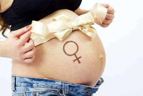 Detail Gambar Perut Hamil Bayi Perempuan Nomer 3