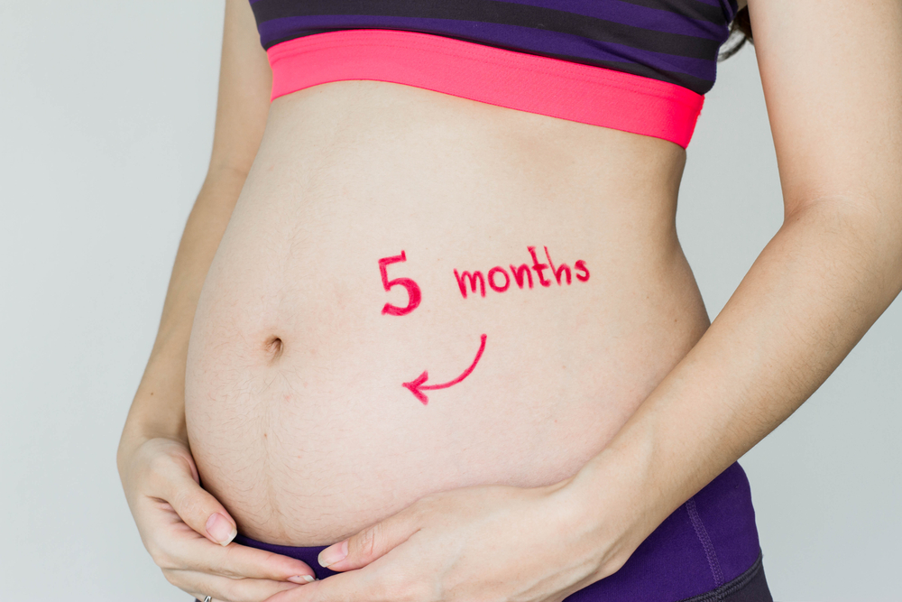 Detail Gambar Perut Ibu Hamil 4 Bulan Nomer 17