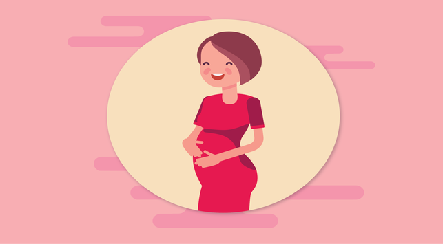 Detail Gambar Perut Ibu Hamil 4 Bulan Nomer 9