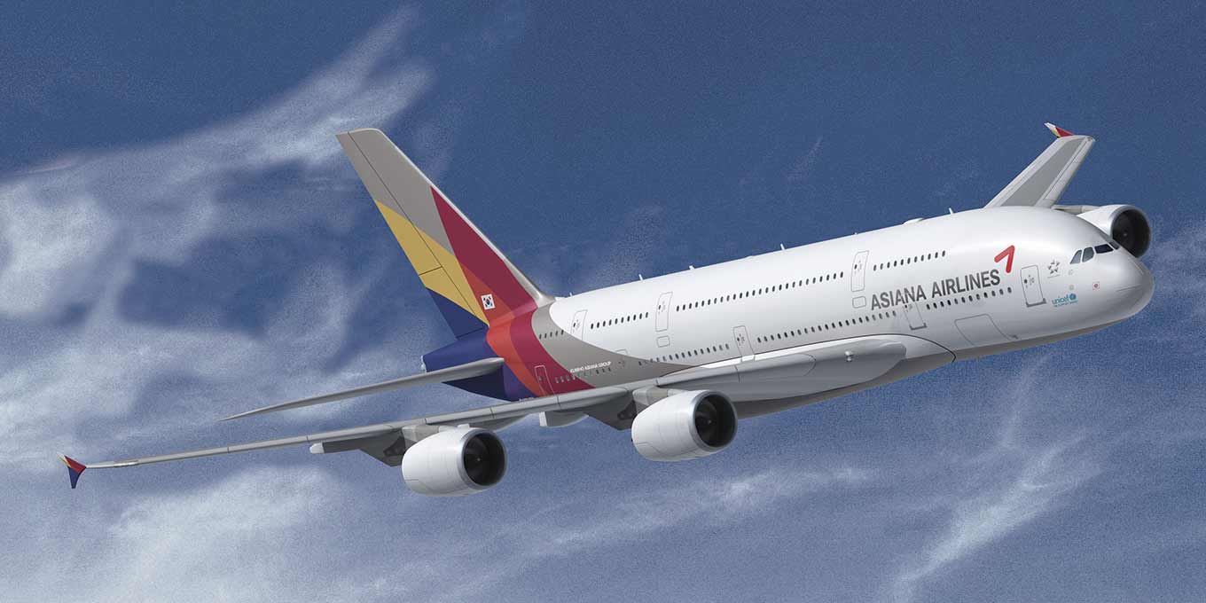 Detail Gambar Pesawat Asiana Airlines Nomer 27