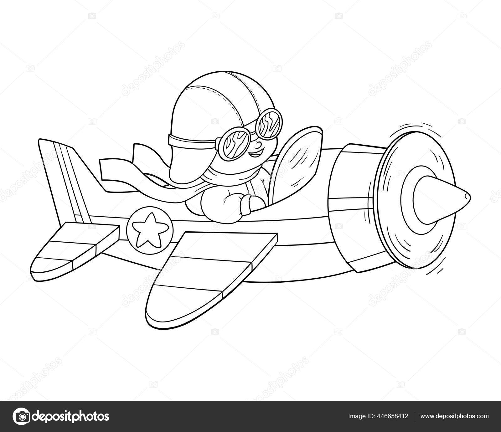 Detail Gambar Pesawat Dari Kardus Anak Laki Dan Keluarga Kartun Nomer 18