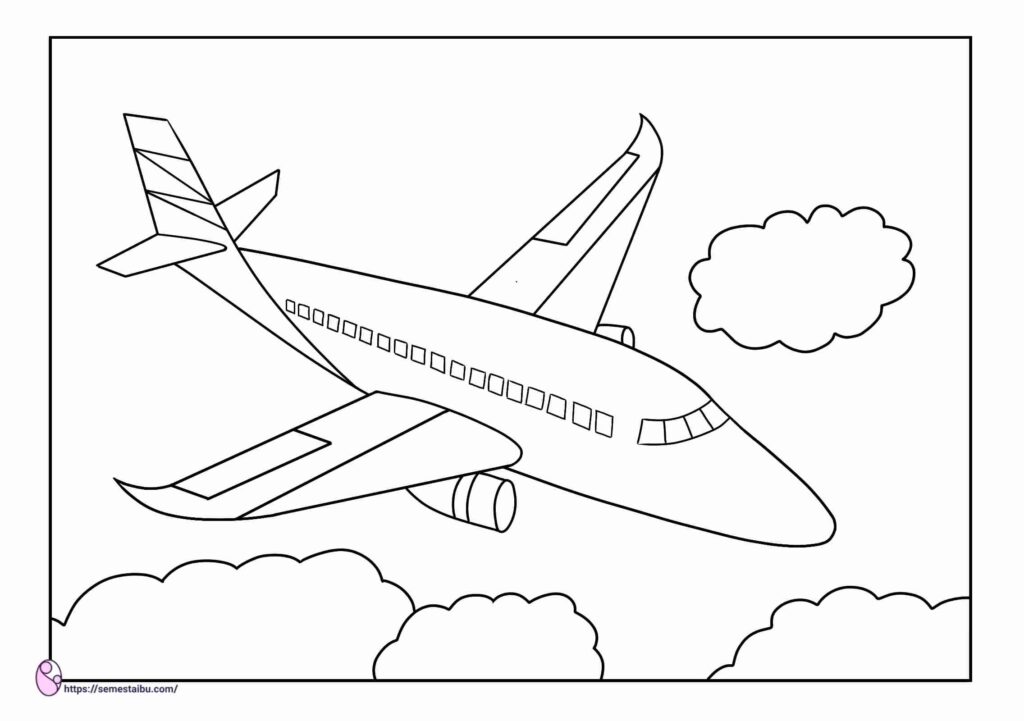Detail Gambar Pesawat Hitam Putih Nomer 7