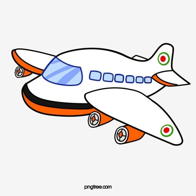 Detail Gambar Pesawat Kartun Mudah Nomer 14