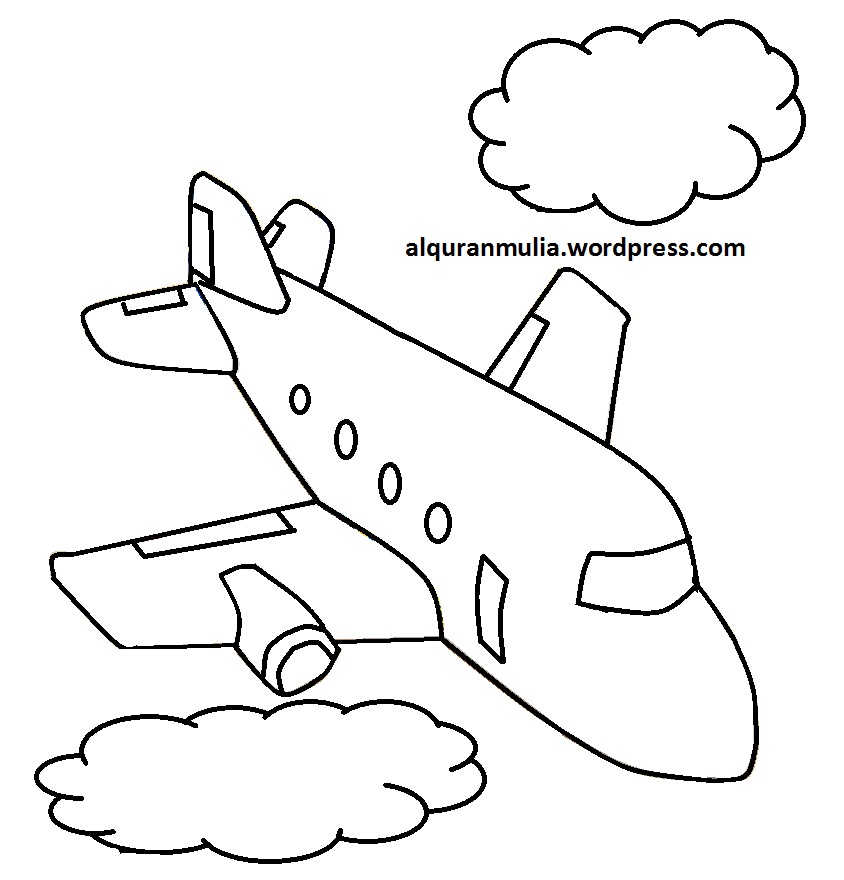 Detail Gambar Pesawat Terbang Sketsa Nomer 16