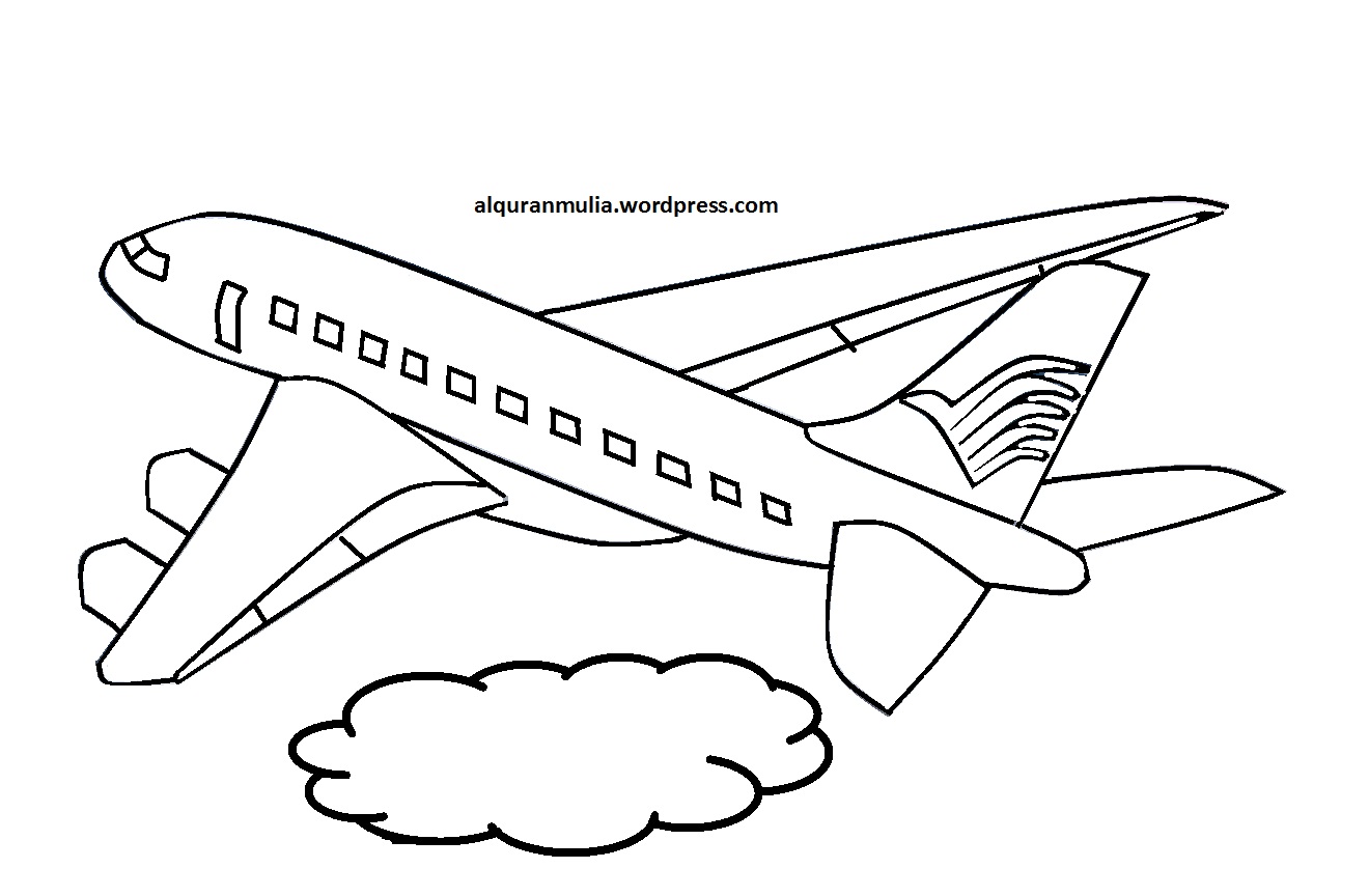 Detail Gambar Pesawat Terbang Sketsa Nomer 24