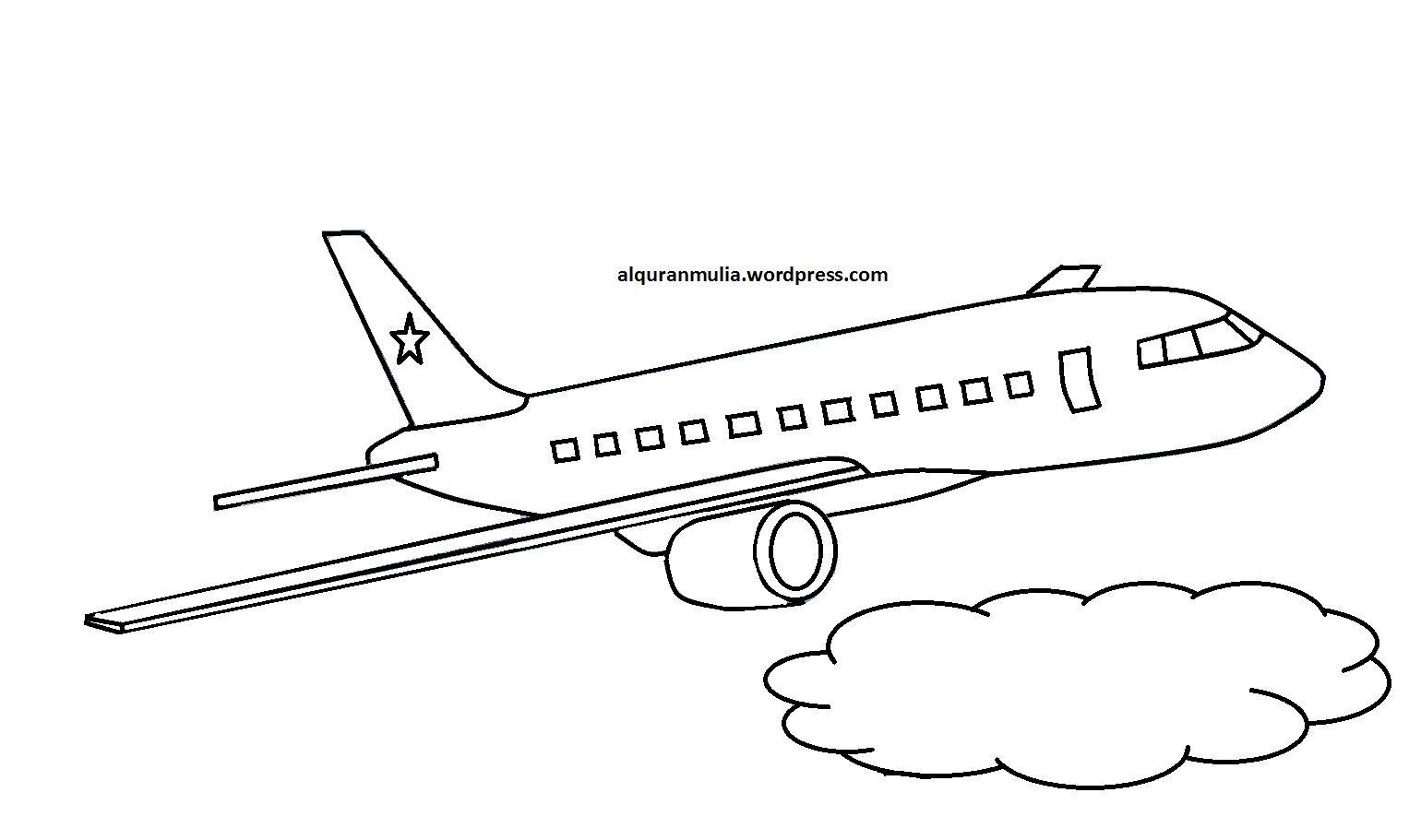 Detail Gambar Pesawat Terbang Sketsa Nomer 26