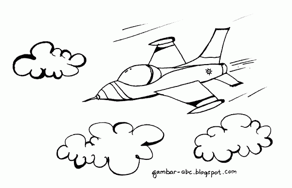 Detail Gambar Pesawat Terbang Sketsa Nomer 8