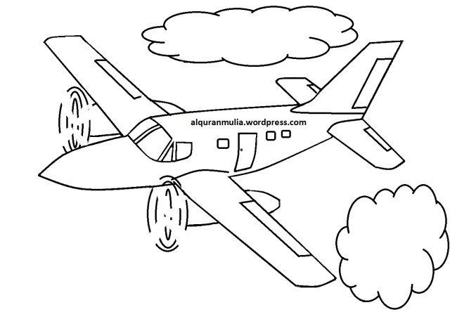 Detail Gambar Pesawat Untuk Mewarnai Nomer 23