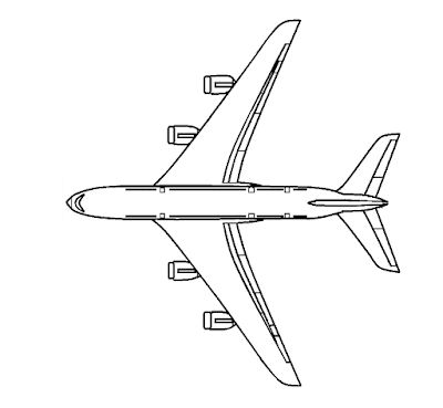 Detail Gambar Pesawat Untuk Mewarnai Nomer 45