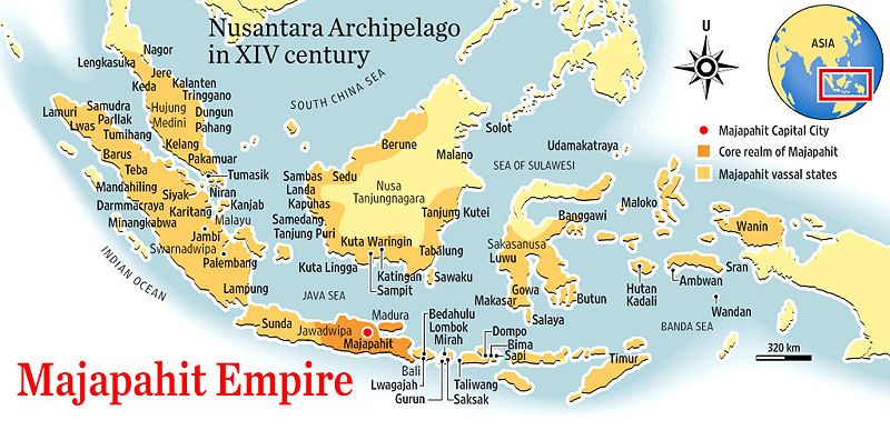 Gambar Peta 9 Kerajaan Indonesia - KibrisPDR