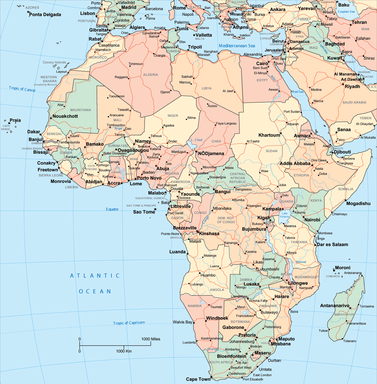 Detail Gambar Peta Afrika Nomer 39
