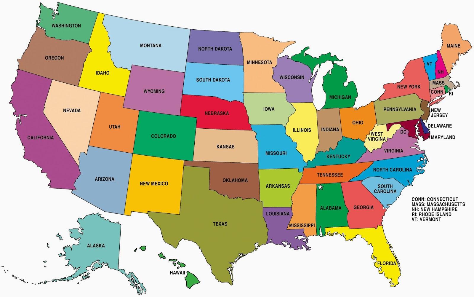 Detail Gambar Peta Amerika Nomer 45