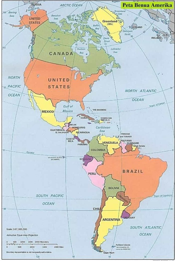 Detail Gambar Peta Amerika Tengah Nomer 24