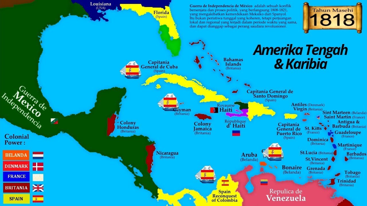 Detail Gambar Peta Amerika Tengah Nomer 45