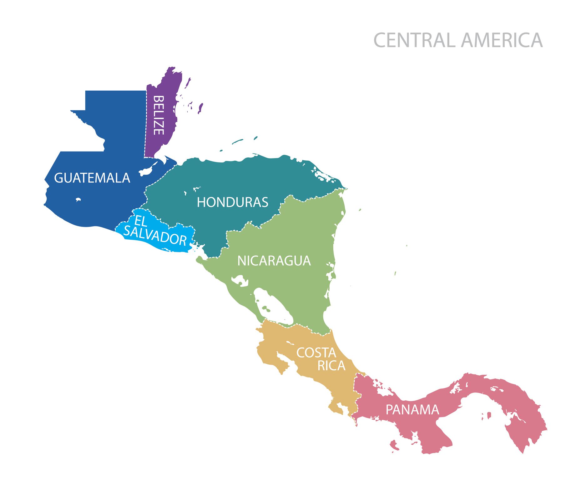 Detail Gambar Peta Amerika Tengah Nomer 48